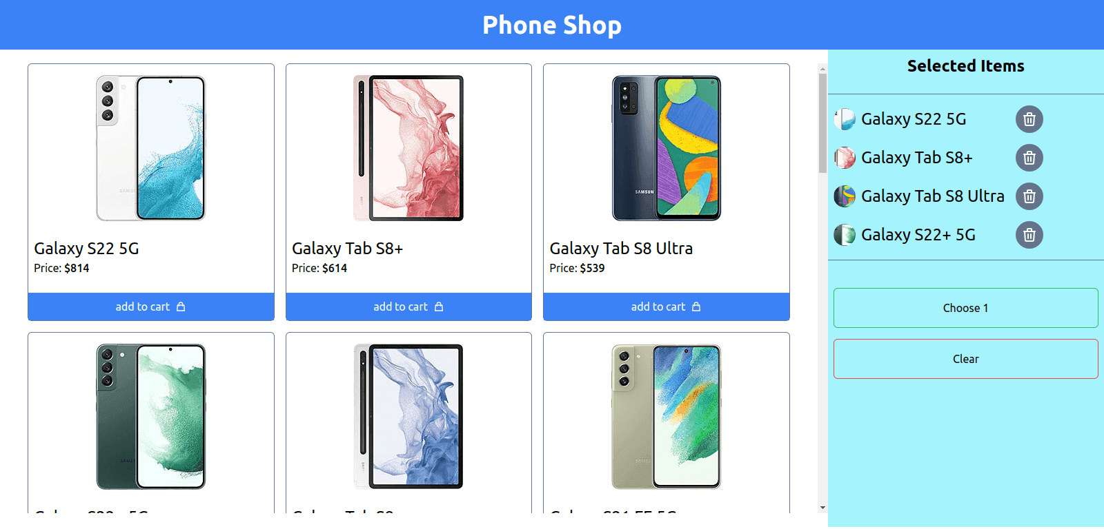 Phone-Shope